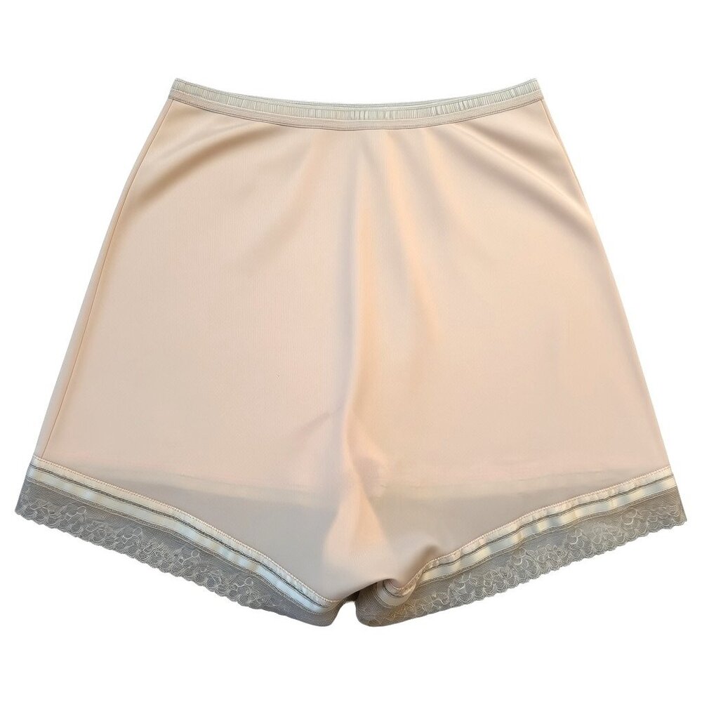 Henson Kickernick Womens Peach Nylon Panty Pettipant Tap Shorts Size 5 VTG Panti - Picture 2 of 6